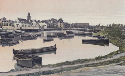 Le Croisic, Der Hafen und das Becken von Trait von French Photographer