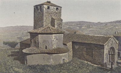 Le Teil, Kirche von Melas, Nordwestansicht von French Photographer