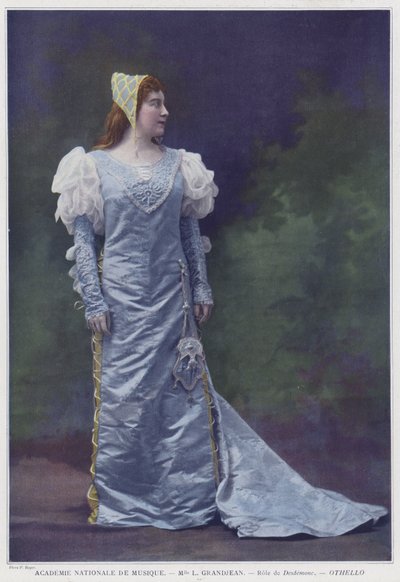 Louise Grandjean als Desdemona in Othello von French Photographer