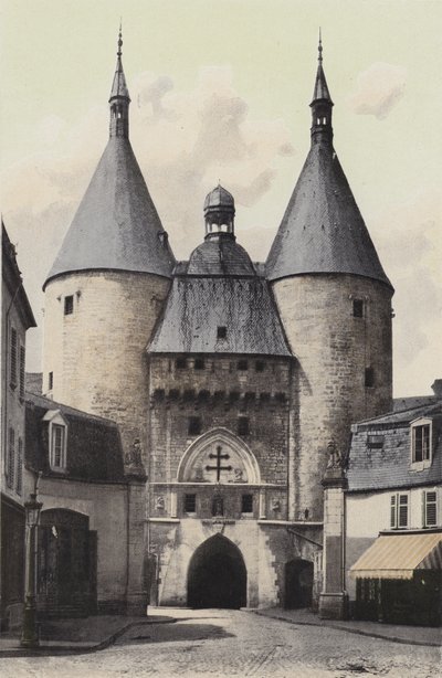 Nancy, Porte de la Craffe, Innenseite der Stadt von French Photographer