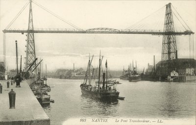 Nantes, Der Schwebefährenbrücke von French Photographer