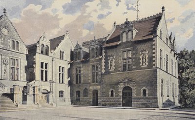 Orléans, Rathaus, Hauptfassade und rechter Pavillon von French Photographer