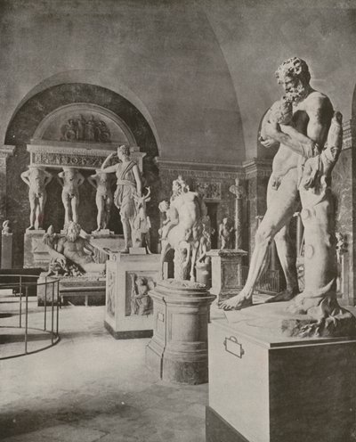 Paris: Galerie des Flussgottes Tiber, Louvre-Museum von French Photographer