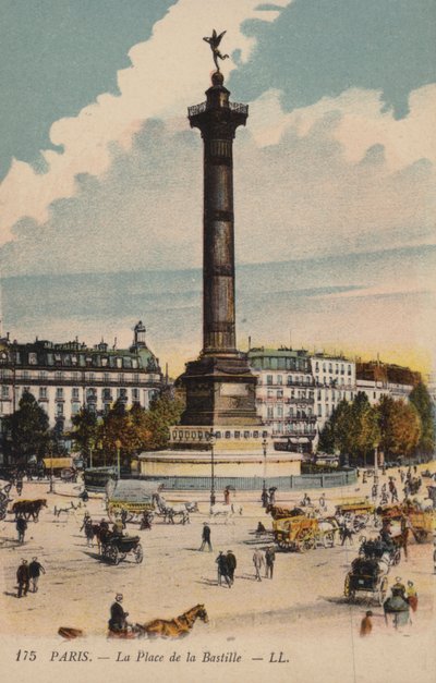 Paris, Der Place de la Bastille von French Photographer