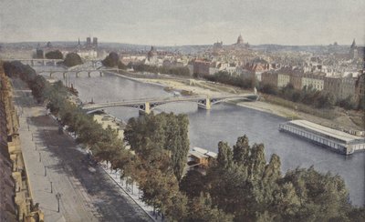 Paris, Die Seine, Ansicht vom Pavillon de Flore von French Photographer