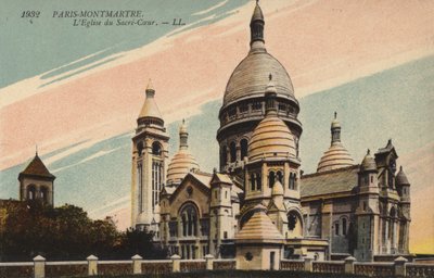 Paris, Montmartre, Die Kirche Sacré-Cœur von French Photographer