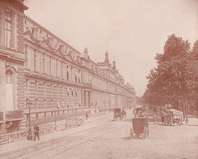 Paris: Palast des Louvre und Tuilerien, Südseite von French Photographer