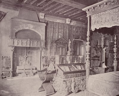 Paris: Zimmer von Franz I., Musée Cluny von French Photographer
