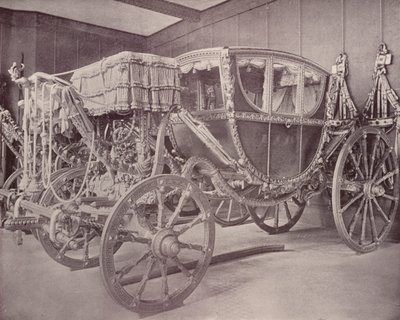 Paris: Königliche Kutsche, Musée Cluny von French Photographer