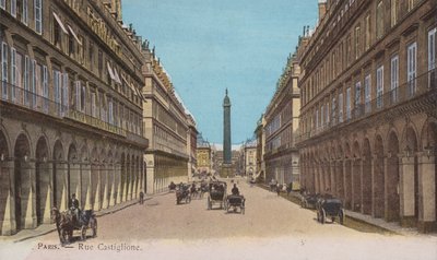 Paris, Rue Castiglione von French Photographer