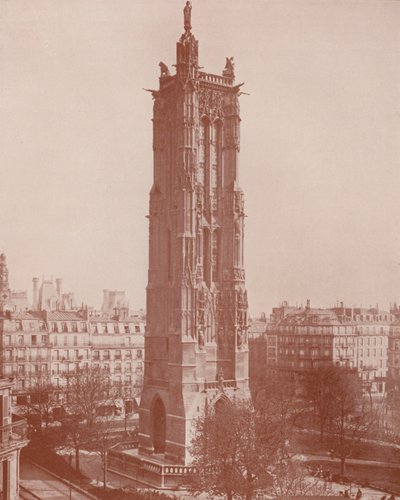Paris: Der Tour Saint Jacques, St. James von French Photographer