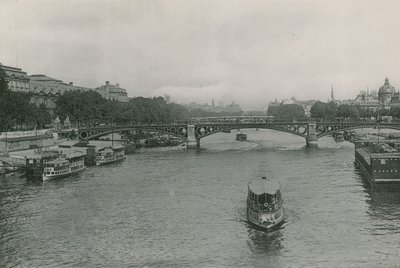 Perspective sur la Seine, le Pont des Saint-Pères von French Photographer