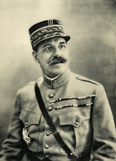 Porträt von General Pierre Emile Berdoulat (1861-1930) von French Photographer