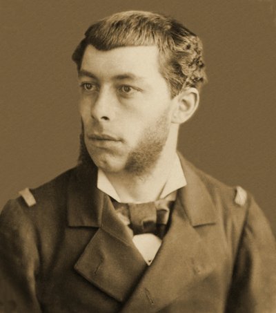 Porträt von Louis Alexandre Antoine Mizon (1853-99) von French Photographer