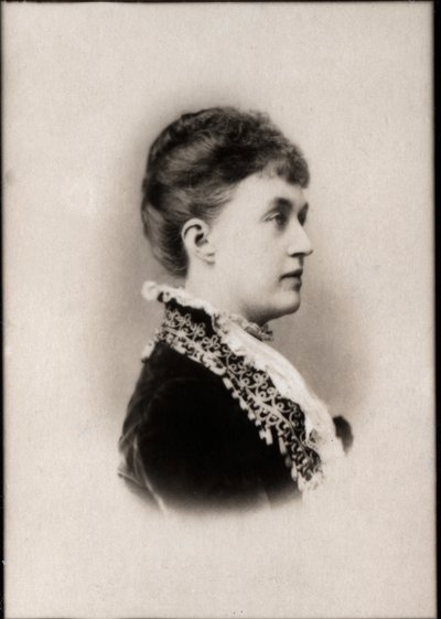 Porträt von Prinzessin Adelheid Marie von Anhalt Dessau (1833-1916), Großherzogin von Luxemburg von French Photographer