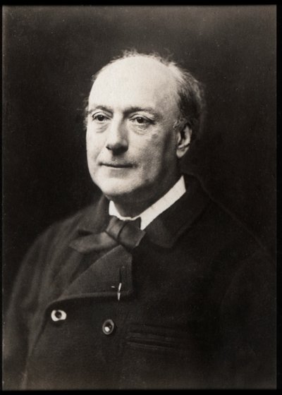 Porträt von Théodore de Banville (1823-1891), französischer Dichter von French Photographer