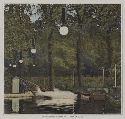 Achterbahn im Jardin de Paris von French Photographer