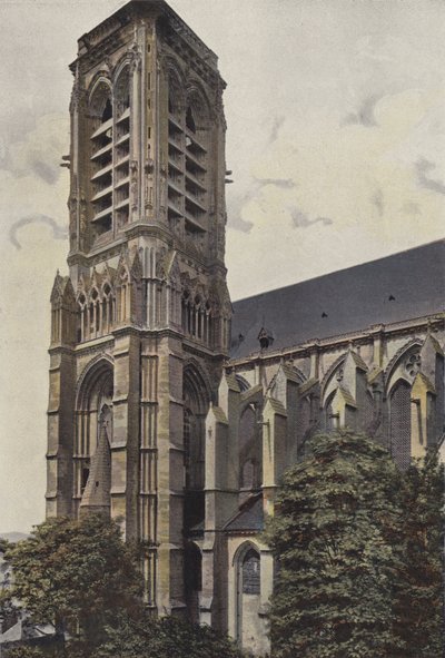 Soissons, Kathedrale (S O Turm) von French Photographer