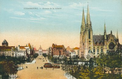 Straßburg: Avenue de la Liberté von French Photographer