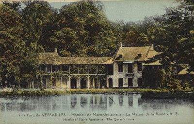 Das Haus der Königin, Hamlet von Marie Antoinette, Versailles von French Photographer