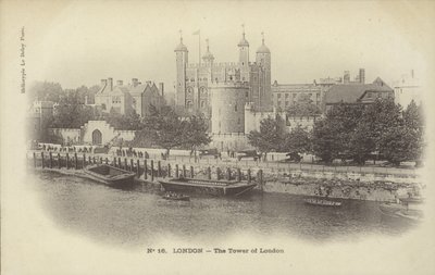 Der Tower von London und die Themse von French Photographer