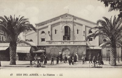 Das Theater, Sidi Bel Abbes, Algerien von French Photographer