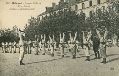 Truppenübungen in Orleans von French Photographer