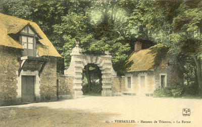 Versailles, Hameau de Trianon, Der Bauernhof von French Photographer
