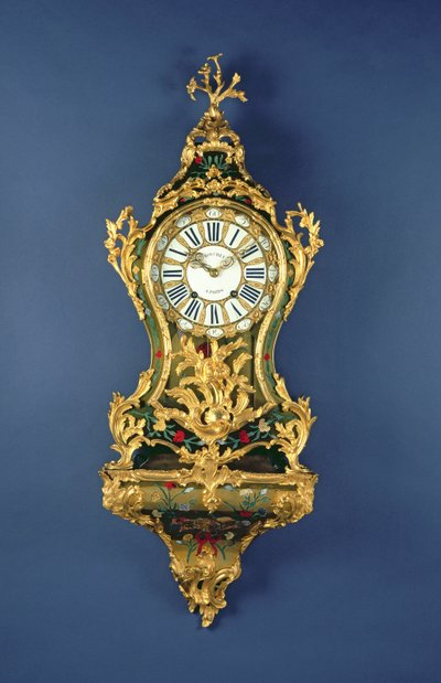 Eine Louis XV Konsolenuhr, ca. 1745 von French School