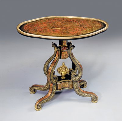 Ein Napoleon III "Boulle" Gelegenheits-Tisch, Mitte des 19. Jahrhunderts von French School