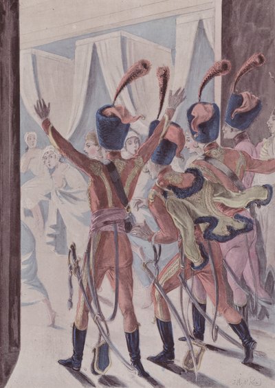 Auf die Husarenart von French School