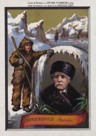 Adolf Erik Nordenskiöld, finnisch-schwedischer Arktisforscher von French School