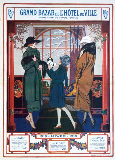 Werbung für Grand Bazar de l