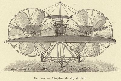 Flugzeug von Moy und Shill von French School