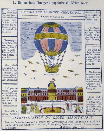 Aerostat: Lied über den aerostatischen Globus von French School
