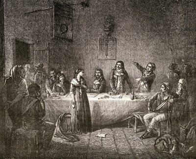 Aimee Cecile Renault vor dem Revolutionären Komitee, aus 