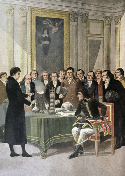 Alessandro Volta von French School