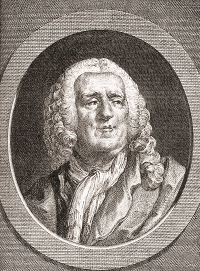 Alexis Piron, 1689-1773. Französischer Epigrammatiker und Dramatiker. Aus Les Heures Libres veröffentlicht 1908. von French School