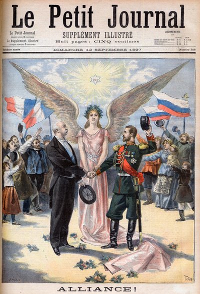 Allianz zwischen Frankreich und Russland von French School