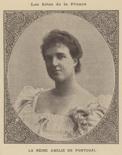 Amelie von Orléans, Königin von König Carlos I. von Portugal von French School