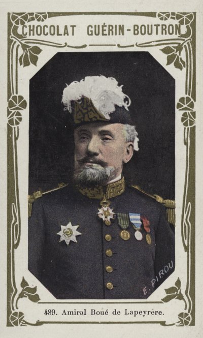 Admiral Boue de Lapeyrere von French School