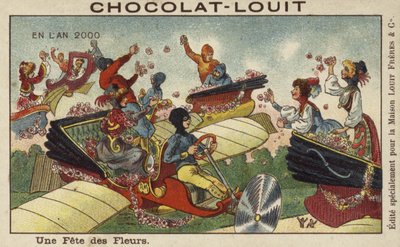 Ein Luftblumenfest im Jahr 2000 von French School