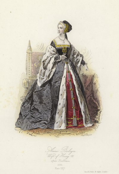 Anne Boleyn, zweite Ehefrau von Heinrich VIII. von England von French School