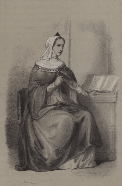 Anna Komnene (Stich) von French School