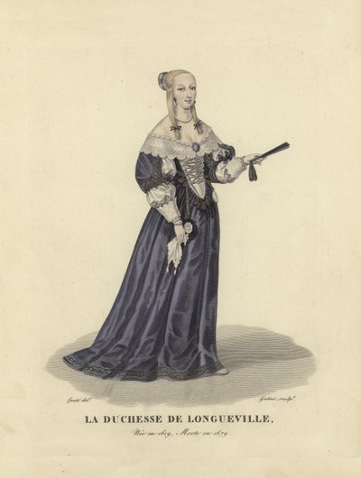 Anne Geneviève de Bourbon, Herzogin von Longueville von French School