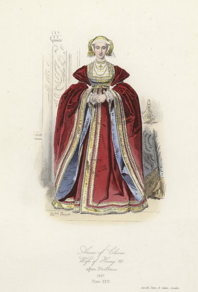 Anne von Kleve, vierte Ehefrau von Heinrich VIII. von England von French School
