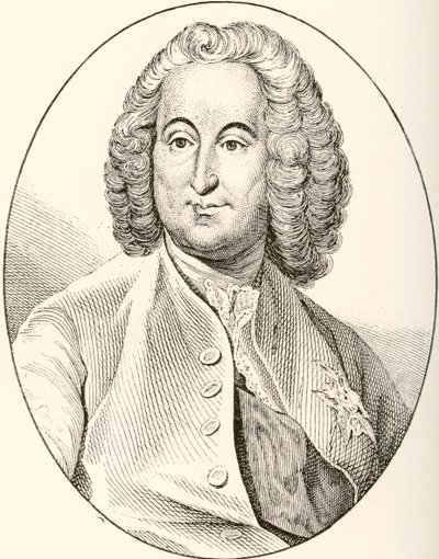 Antoine-Louis Rouillé, Graf von Jouy-en-Josas, 1689-1761. Französischer Staatsmann. Aus Les Heures Libres, veröffentlicht 1908. von French School
