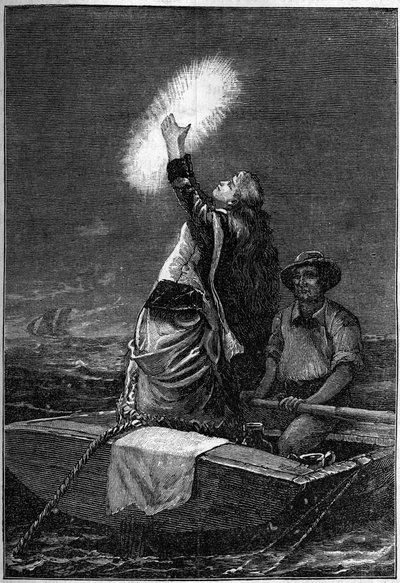 Erscheinung eines riesigen Pyrosoms, in „The Journal of Youth“ von French School