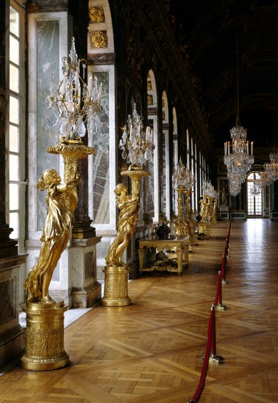 Architektur: Blick auf die restaurierte Eishalle. Versailles. Musée du Château von French School