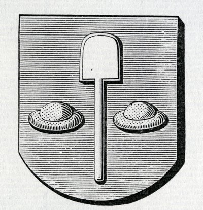 Wappen der Bäckerzunft von Bordeaux von French School